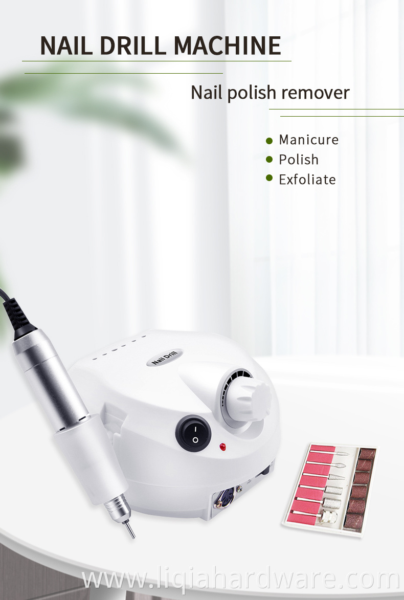 Electric Nail Drill With 6 Nail Drills